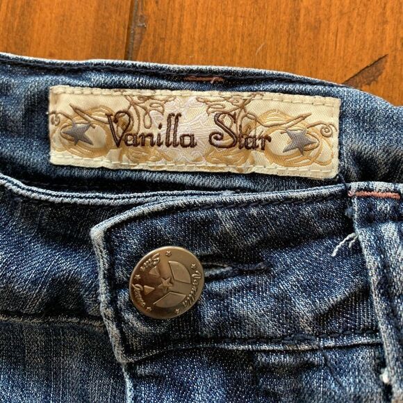 Vanilla Star Denim Shorts Tulip Pockets 7 - Picture 4 of 7